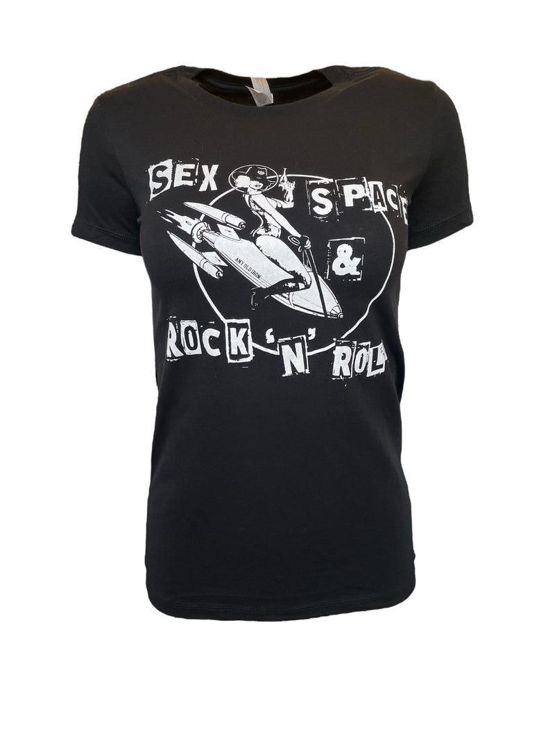 Any Old Iron Men's Sex Space & Rock N' Roll T-Shirt