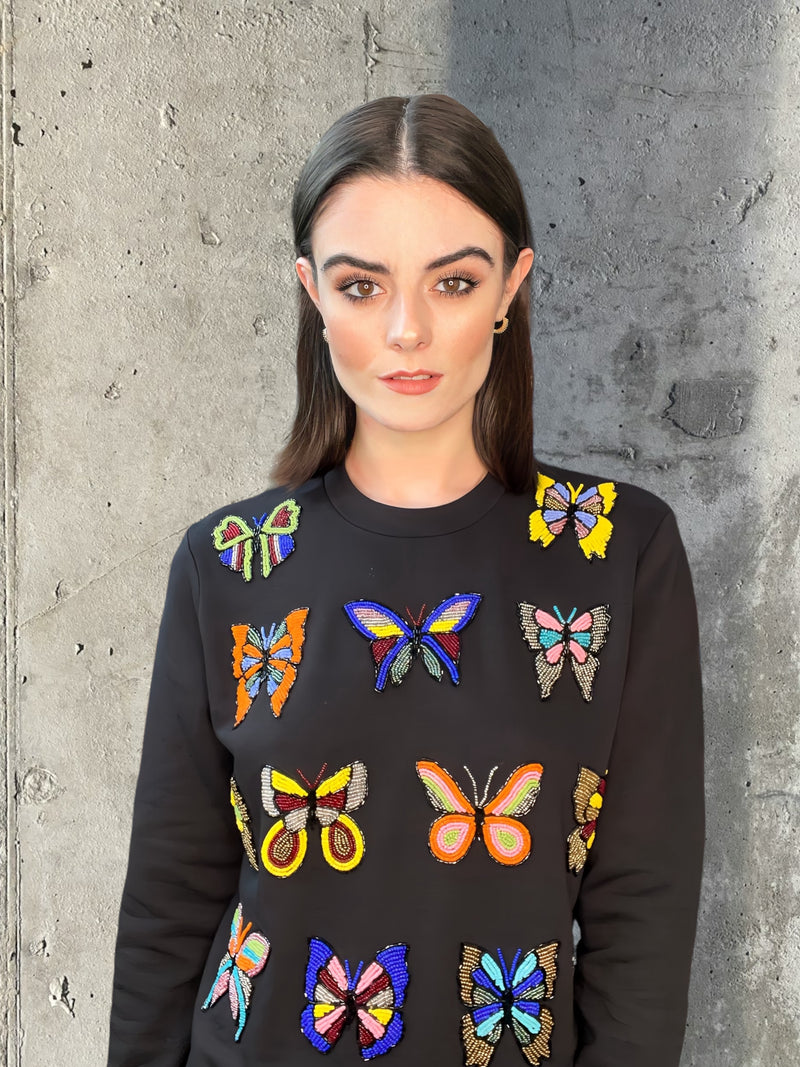 Any Old Iron Butterfly Queen Sweatshirt