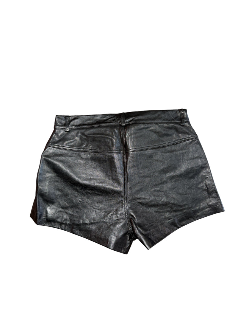 Any Old Iron Leather Star Shorts