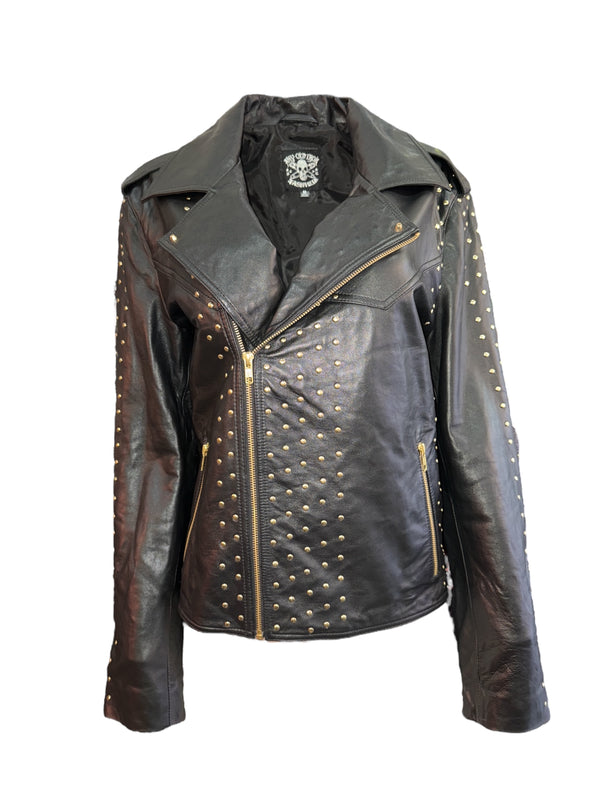 Any Old Iron Men's Super Stud Moto Jacket