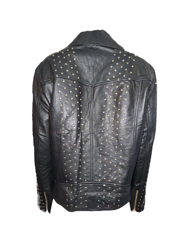 Any Old Iron Men's Super Stud Moto Jacket