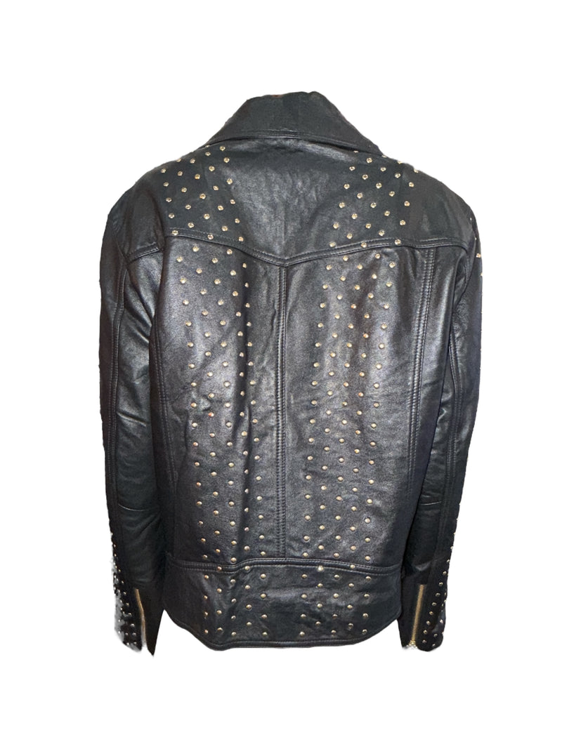 Any Old Iron Men's Super Stud Moto Jacket