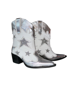 Any Old Iron White Rodeho Boots