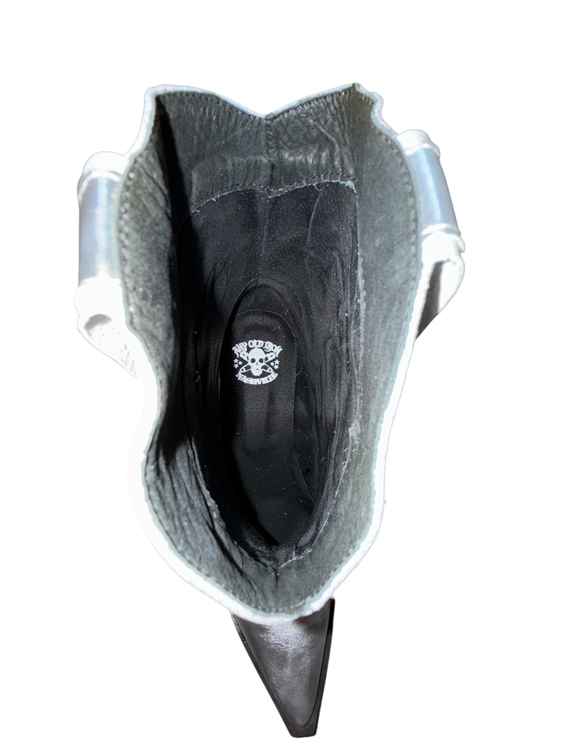 Any Old Iron White Rodeho Boots