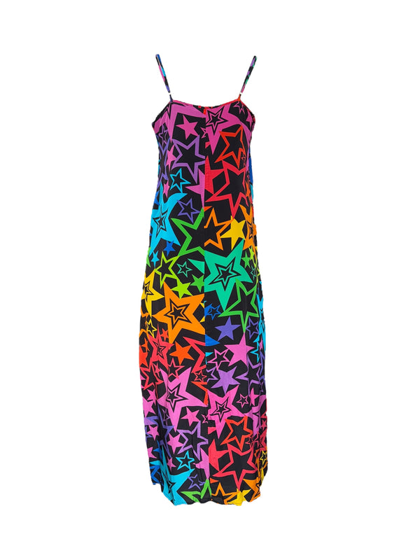 Any Old Iron New Rainbow Star Long Dress