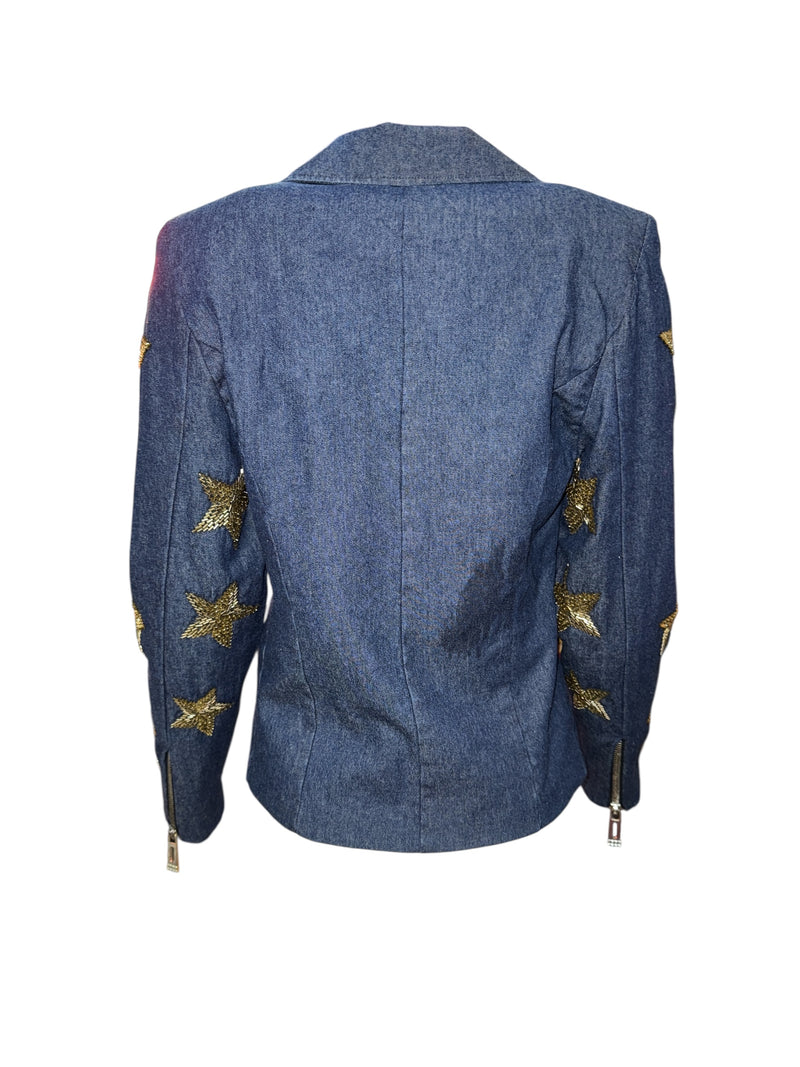 Any Old Iron New Star Denim Moto