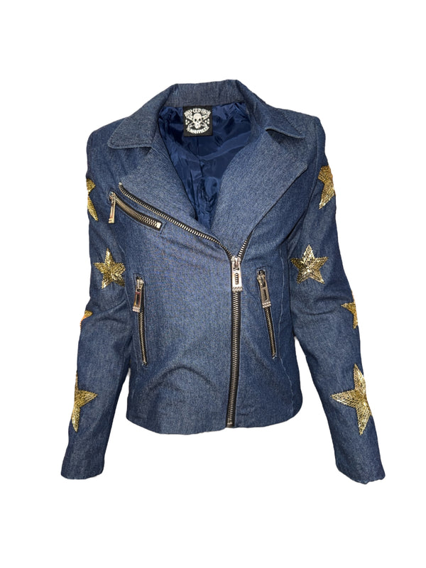 Any Old Iron New Star Denim Moto