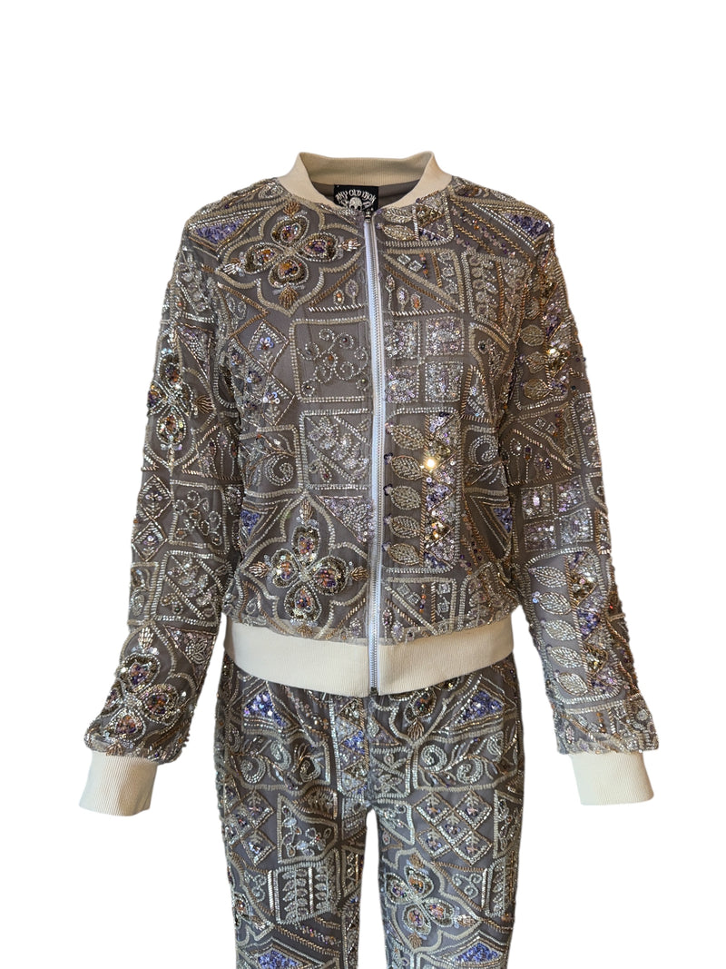 Any Old Iron Deco Bomber Jacket