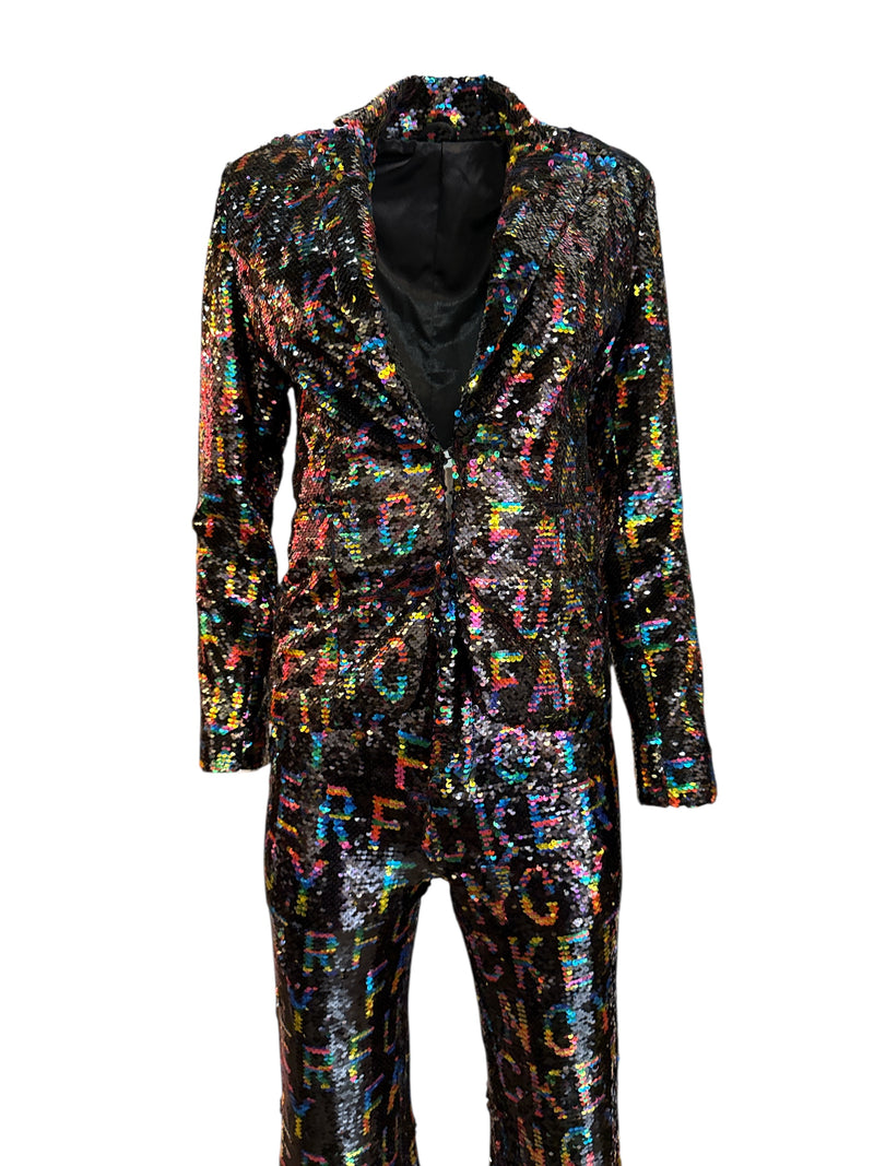Any Old Iron Rainbow Fancy Fucker Suit
