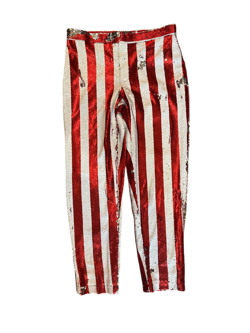Any Old Iron Men's Red Stripped Suit