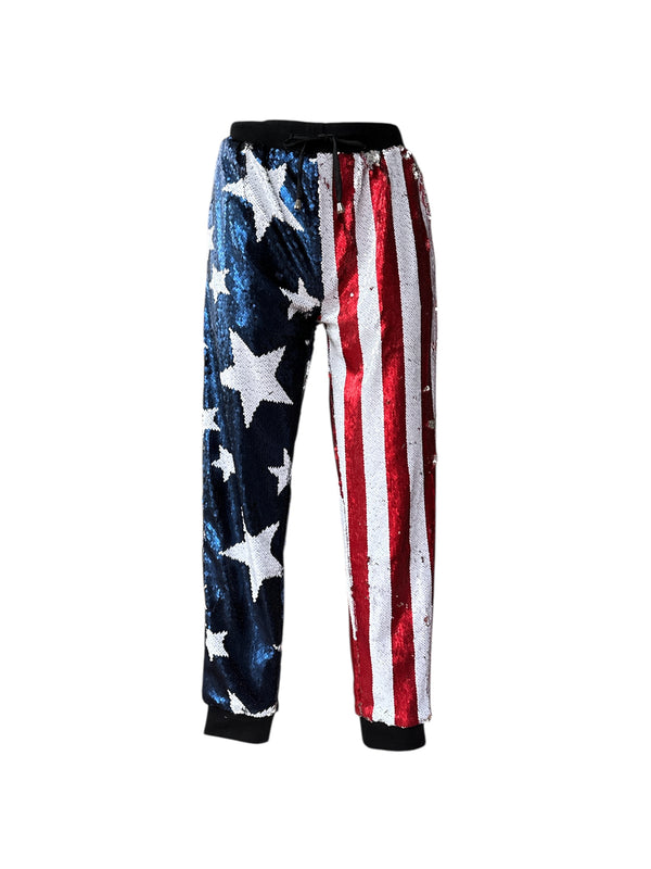 Any Old Iron Stars and Stripes Joggers