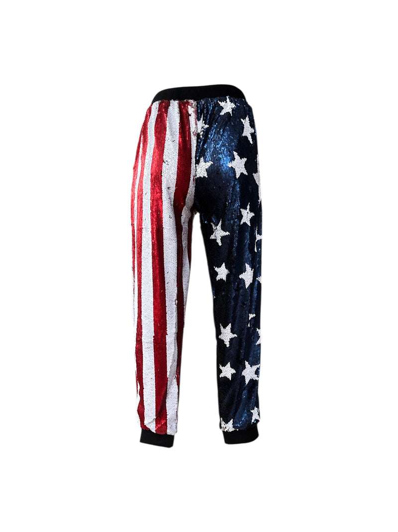 Any Old Iron Stars and Stripes Joggers