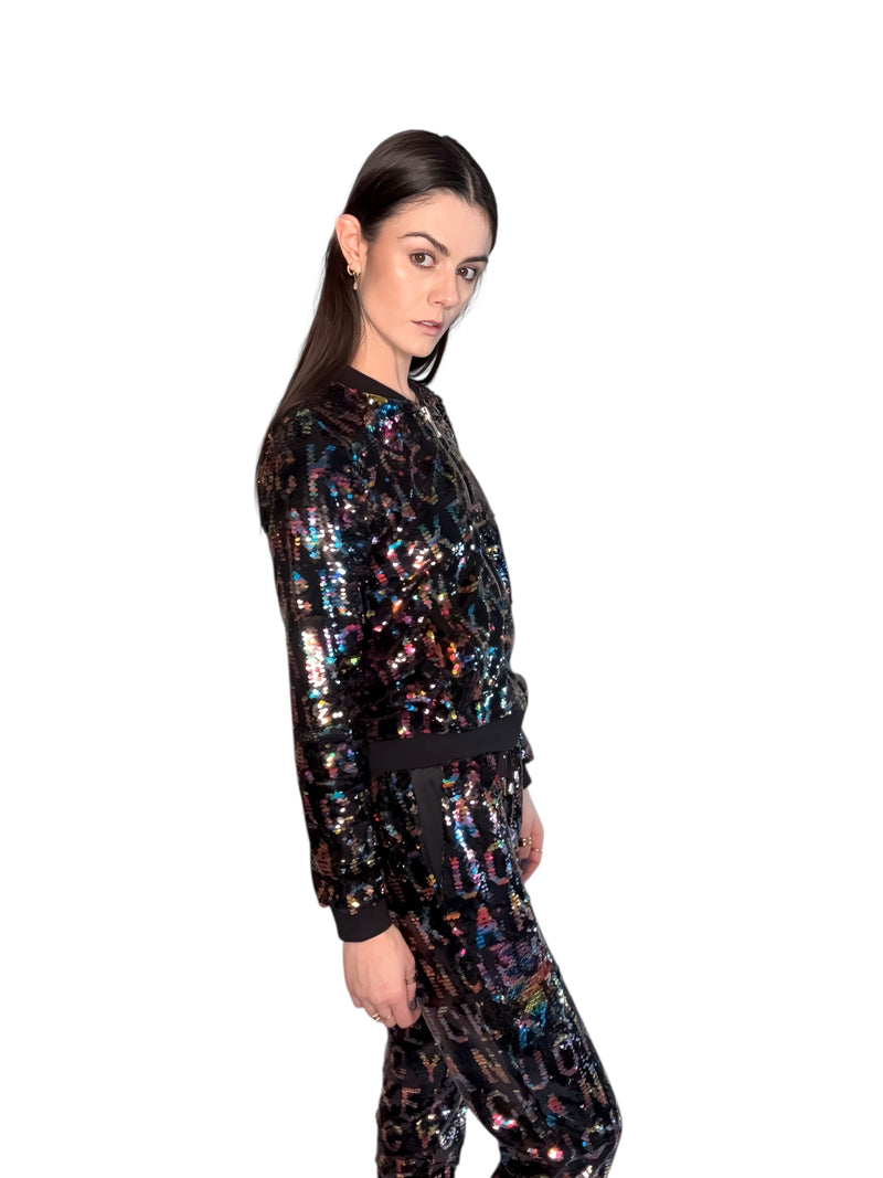 Any Old Iron Rainbow Fancy Fucker Bomber Jacket