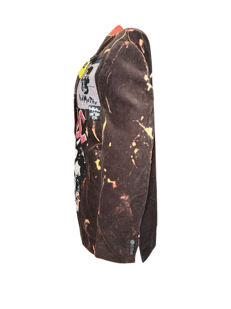 Any Old Iron X Red Mutha Men's Corduroy Kiss Blazer