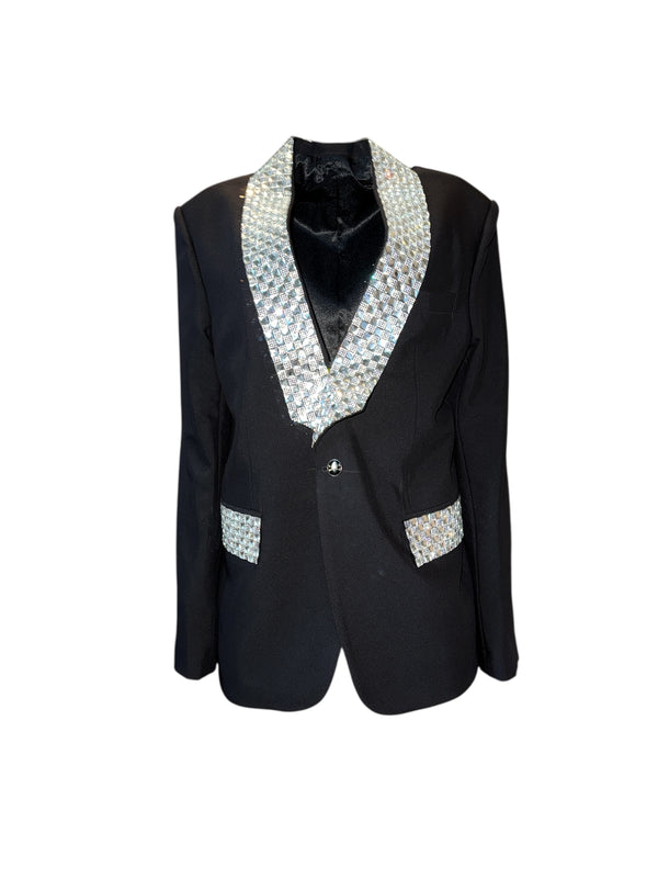 Any Old Iron Men's Solitaire Blazer Jacket