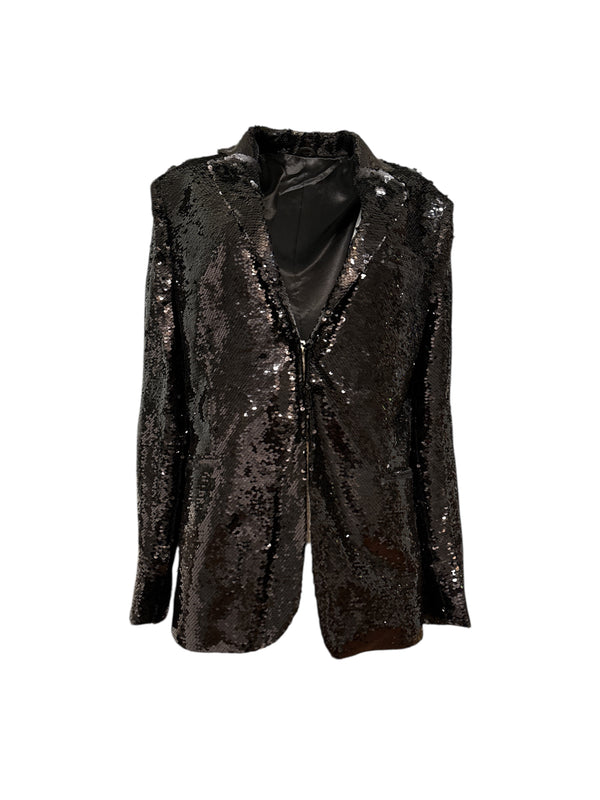 Any Old Iron Chaqueta de lentejuelas negras
