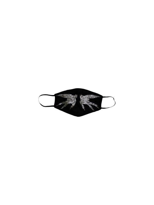 Cualquier vieja golondrina de hierro y plata Mascarilla