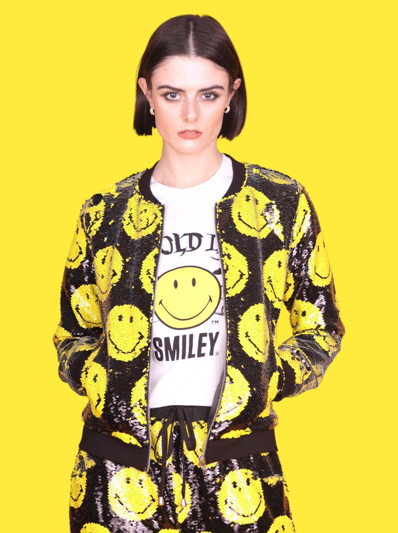 Chaqueta bomber Any Old Iron x Smiley