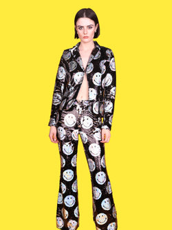 Any Old Iron X Smiley Iridescent Suit
