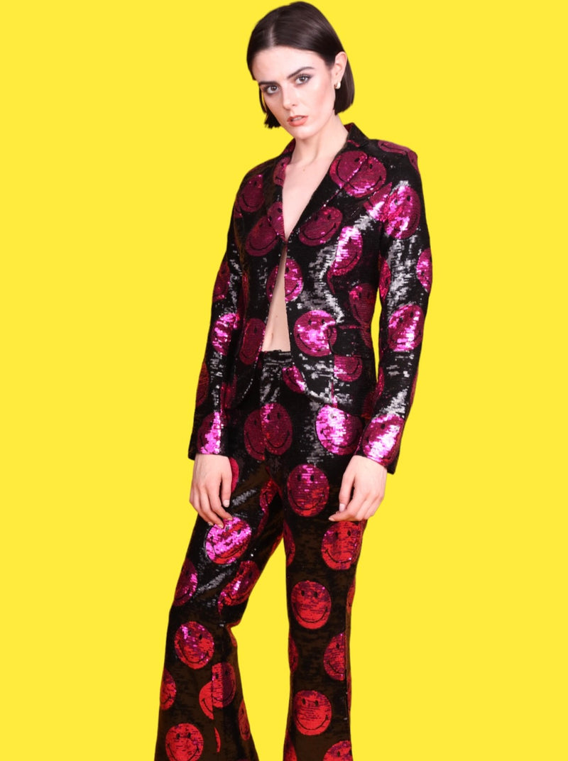 Any Old Iron x Smiley Pink Trousers
