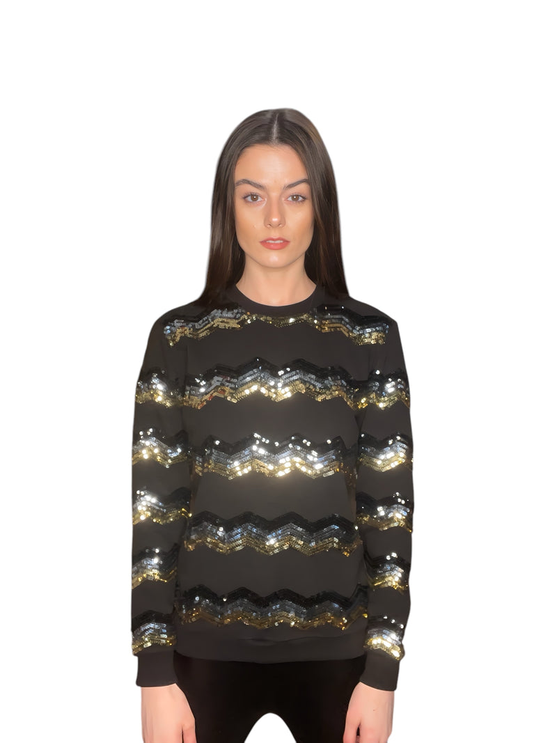 Any Old Iron Sparkly Peanuts Sweatshirt