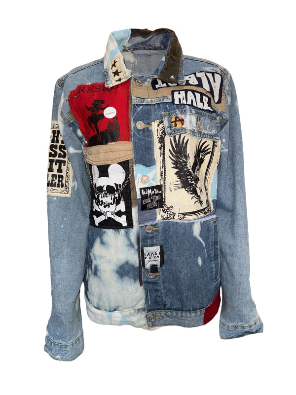 Any Old Iron X Red Mutha Satellite Disco Jean Jacket