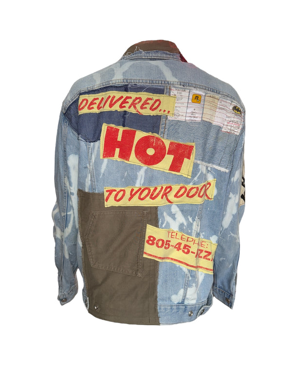 Any Old Iron X Red Mutha Delivered Hot Jean Jacket