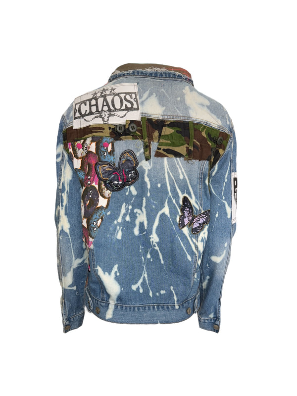 Any Old Iron X Red Mutha Criminal Damages Jean Jacket