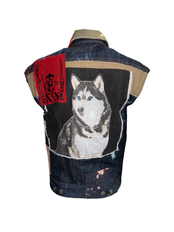 Any Old Iron X Red Mutha Psycho Jean Vest