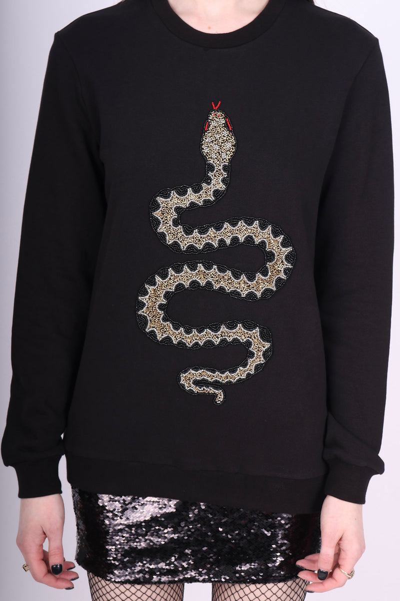 Any Old Iron Black Snake Sweatshirt