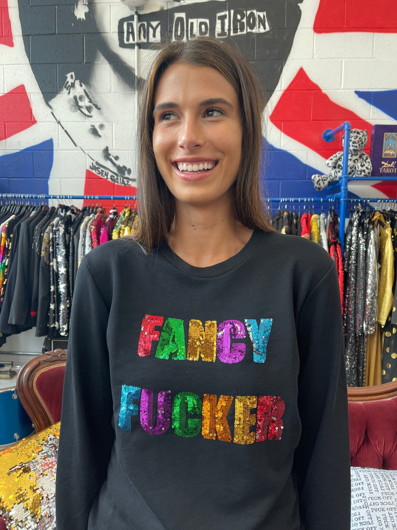Cualquier viejo hierro Fancy Fucker sudadera
