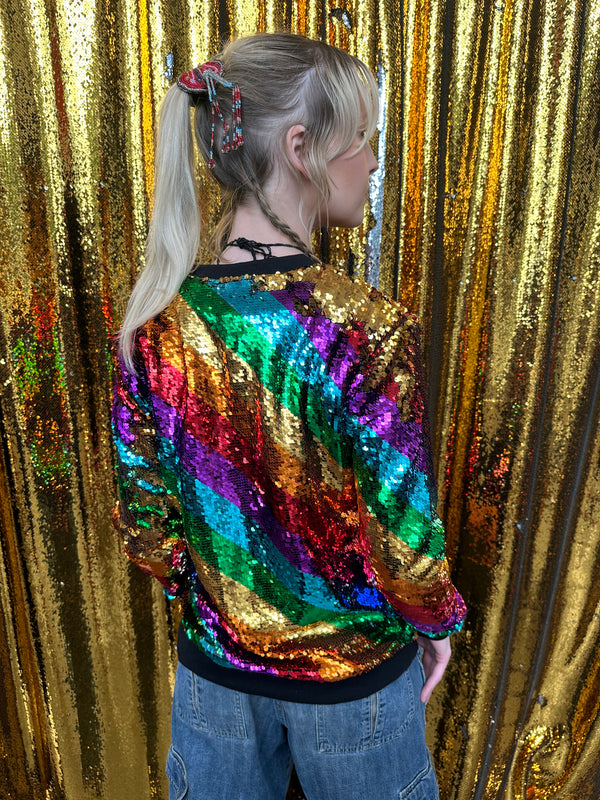 Any Old Iron Golden Rainbow Sweatshirt