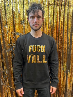 Any Old Iron Mens Fuck Y'all Sudadera