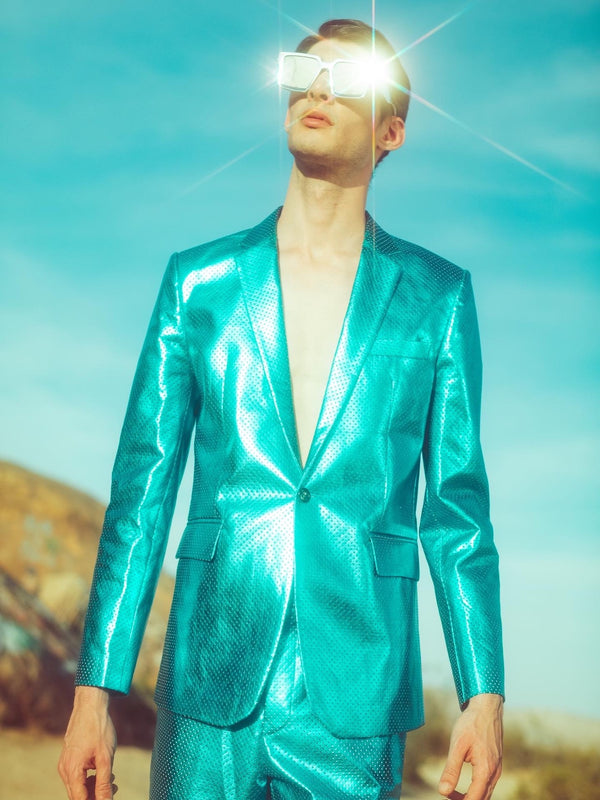 Cualquier viejo traje de astronauta azul hierro