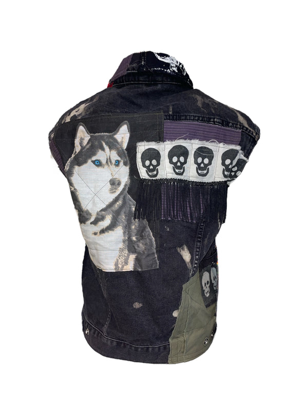 Any Old Iron X Red Mutha Man Wolves Vest