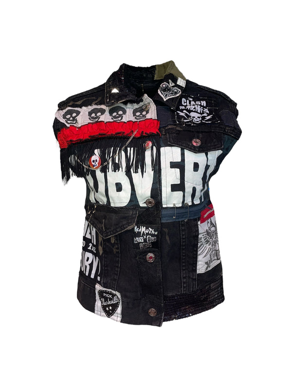 Any Old Iron X Red Mutha Subvert Denim Vest