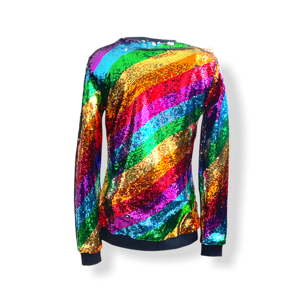 Any Old Iron Men’s Rainbow Sweatshirt