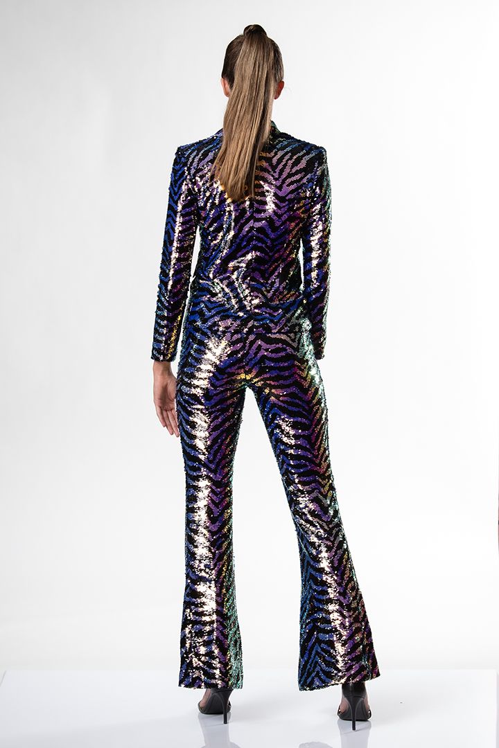 Any Old Iron Oil Slick Zebra Suit