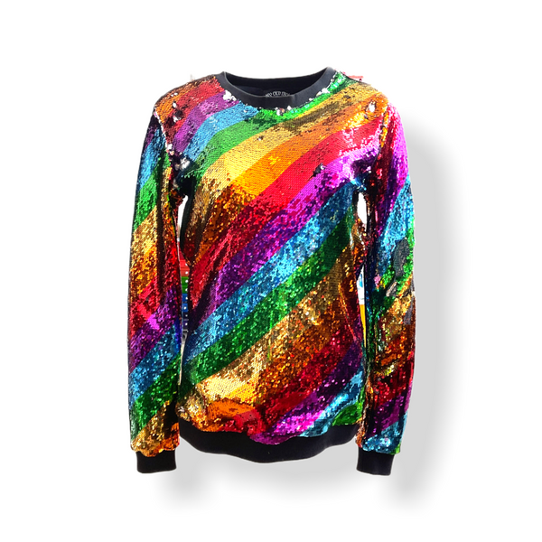 Any Old Iron Men’s Rainbow Sweatshirt