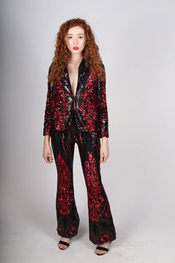 Any Old Iron Baroque and Roll Red Suit