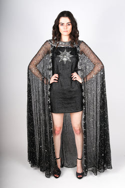 Any Old Iron Infinity Cape Dress