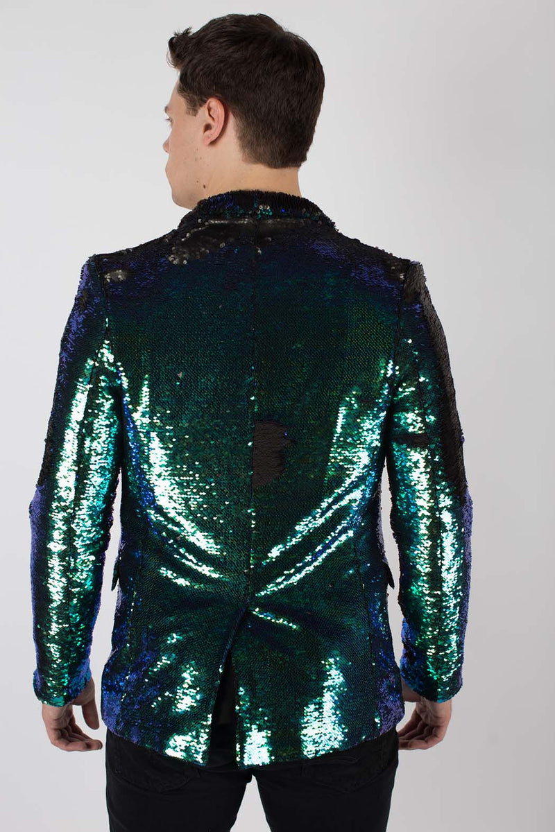 Any Old Iron Men's Lightning Peacock Jacket