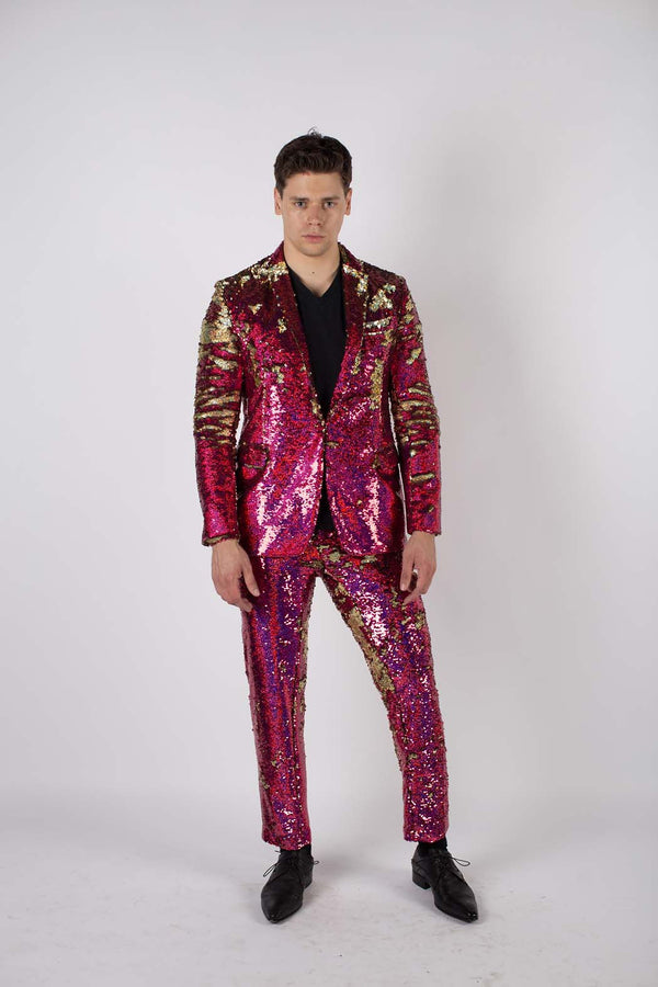 Any Old Iron Men's Hologram Suit