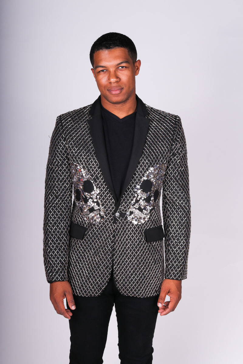 Any Old Iron Men's 3 Skulls are as good as one Blazer