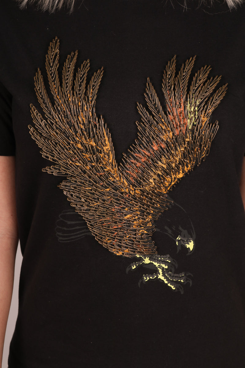 Camiseta Cualquier viejo águila de hierro ha aterrizado