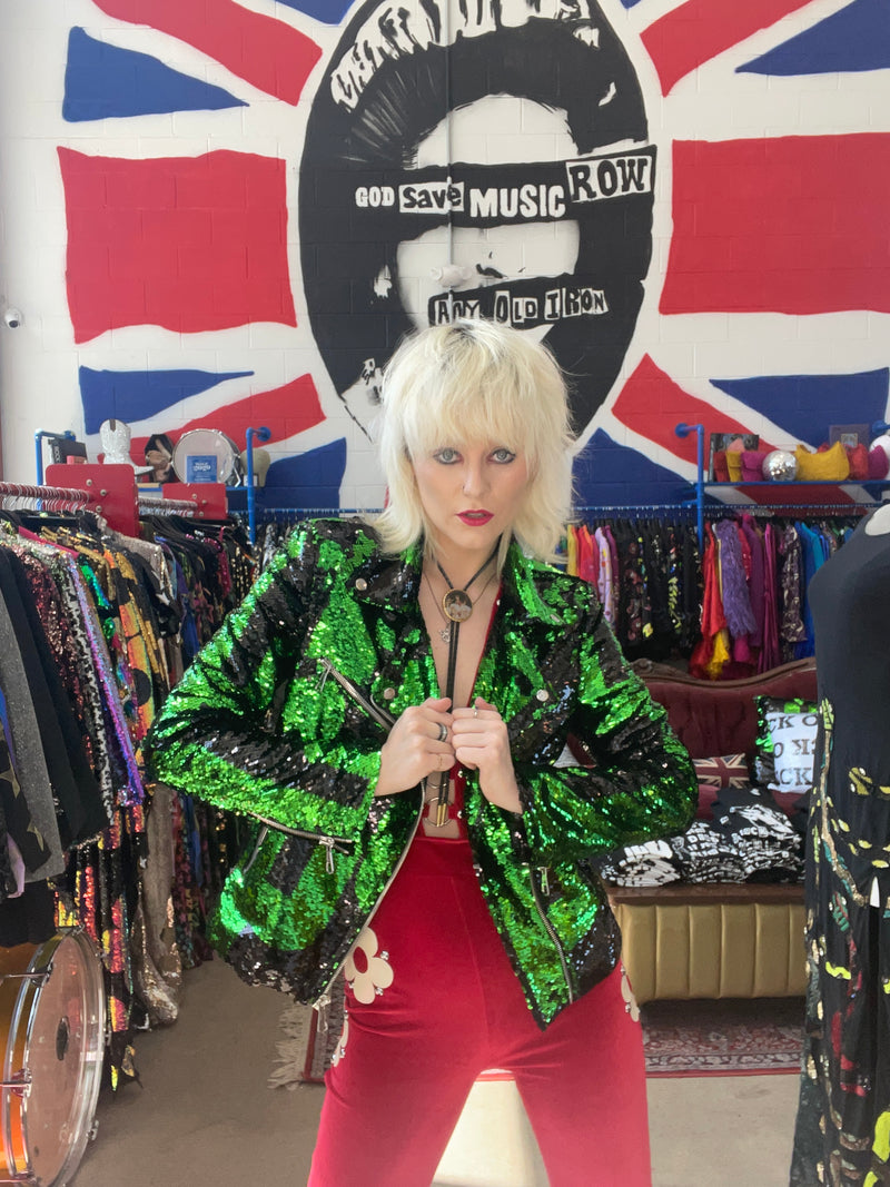 Any Old Iron Big Prick Moto Jacket