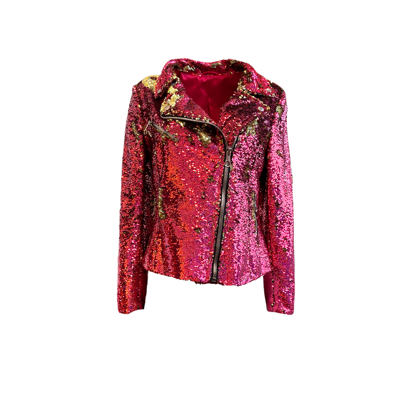 Any Old Iron Pink Hologram Jacket