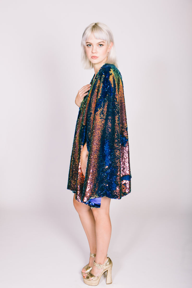 Any Old Iron Oil Slick Cape