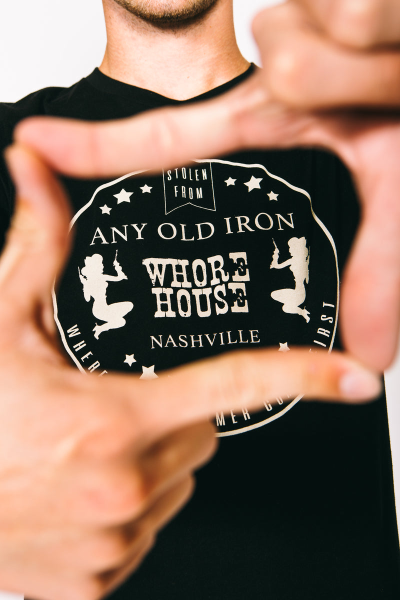Any Old Iron Mens Whorehouse T-Shirt