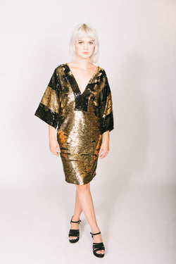 Any Old Iron Kimono Dress